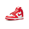 thumbnail image 4 of NIKE MENS Dunk High "White / University Red" DD1399 106 from Stadium Goods, 4 of 9