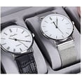 thumbnail image 4 of Fetcoi, PU Leather Watch Box Display Case Watch Cases Portable Travel Watch Box Organizer(10 Slots), 4 of 8