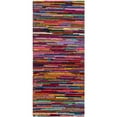 thumbnail image 6 of SAFAVIEH Nantucket NAN142A Handmade Pink / Multi Rug, 6 of 11
