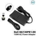 thumbnail image 1 of Pre-Owned Dell 130W AC Adapter DA130PE1-00 for Inspiron 1764, 19.5V w/ 7.4x5mm Tip - JU012, 1 of 4