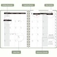 thumbnail image 2 of Calendario semanal mensual Planner ROZZBY 2026, tamaño A5, para oficina, 2 of 7