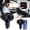 Black, variant on Bluetooth 5.0 Car FM Transmitter, Car Bluetooth MP3 Player, Dual USB Fast Charger, Hands-Free Car Calling Adapter, Car FM Radio Adapter, Car Bluetooth Receiver, U Disk TF Card Music Player