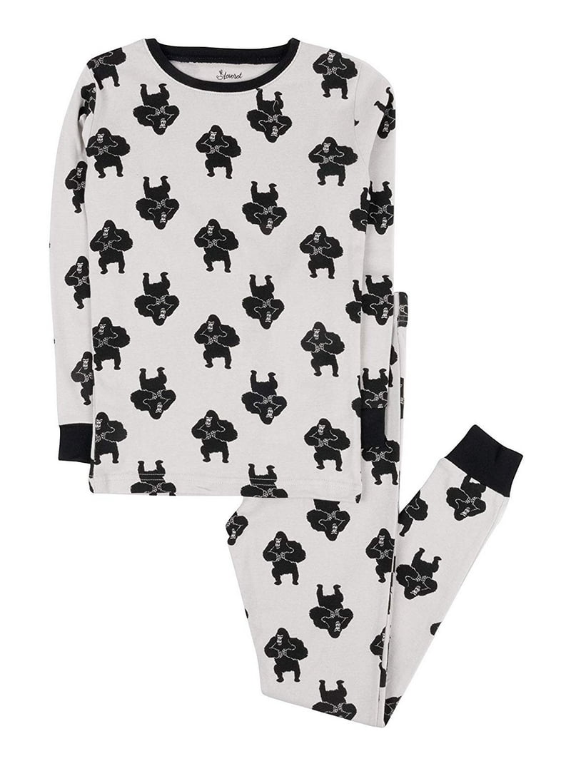 Leveret Kids Boys Girls Two Piece Cotton Pajamas Wolf 14 Year