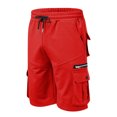 thumbnail image 4 of WAENQINLA Mens Cargo Shorts Elastic Waist Summer Classic Fit Work Shorts Travel Athletic Shorts with Multi Zipper Pockets Gifts for Men, 4 of 7