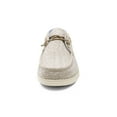 thumbnail image 5 of Bruno Marc Mens Comfort Slip-on Canvas Loafers Casual Boat Shoes SBLS223M KHAKI Size 11, 5 of 5