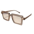 thumbnail image 1 of Blue Light Blocking Glasses, Colour Blocked Frame, Fashion Spectacles with Anti-Glare Lenses, Computer Eyewear for Gaming, Reading, and Screen Use, 1 of 1