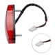 thumbnail image 4 of 12V Motorcycle Tail Rear Light Lamp Taillight Motor Brake Stop Lights 3 Wire Lamp License Taillight, 4 of 5