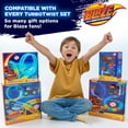 thumbnail image 3 of Blaze and the Monster Machines TurboTwist Racers Boost Pack - Glow in the Dark Racing Loop & Tracks Expansion Set for Kids Ages 3-10, 3 of 7