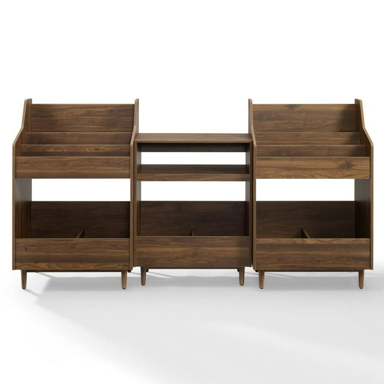 Crosley Furniture Liam 3Pc Turntable Record Player Stand and Vinyl