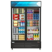 47 in. Two-Door Merchandiser Refrigerator - 38 Cu Ft. MDR-2GD-35C