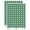 Dark Green, variant on Ladybug Drawing 200+ Round Stickers - Purple - Gloss Finish - 0.50" Size