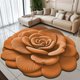 thumbnail image 4 of Sofa Vama Ropa de Cama Alfombra de flores 3D suave y antideslizante para comedor, dormitorio, hogar for Navideño, 4 of 4