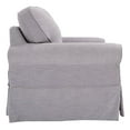 thumbnail image 2 of OSP Home Furnishings Ashton Slipcover Round Arm Chair, Grey, 2 of 5