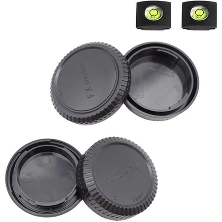 Fuji X Front Body Cap & Rear Lens Cap Cover kit for Fujifilm X-T4 X-T3 X-T1 X-T2 X-T30 X-T20 X-T10 X-H1 X-T200 X-T100