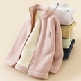 thumbnail image 4 of Afdoent Girls Winter Jacket Girls Reversible Jacket Winter Warm Outerwear Cozy Kids Lined Coat For 11-12 Years, 4 of 7