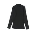 thumbnail image 6 of Casuashion Sleek Ribbed High Neck Top - Embrace Your Curves, Stay Cozy!, 6 of 8