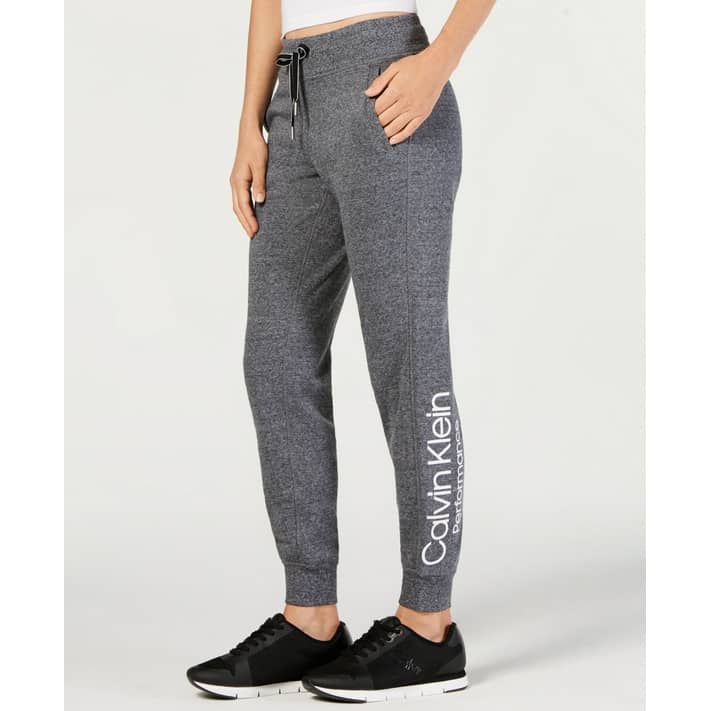 Calvin Klein Womens Logo Jogger Pants 