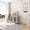 White, variant on Mulinsonfly 47" Wooden Dog Crate Furniture with Sliding Barn Door, Flip-Top Lid, Lockable Wheels & Removable Divider, Indoor Dog Kennel Table for Small, Medium, Large Breeds