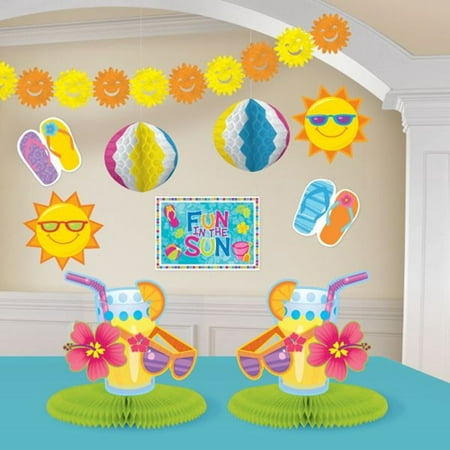 Summer 'Fun in the Sun' Room Decorating Kit (10pc)