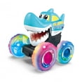 thumbnail image 7 of Tkerinse Motion Activated Light Up Toy Cars for Toddlers, Pull Back Dinosaur Shark Crocodile Trucks with LED Wheels, Boys Girls Fun Play Vehicle, 7 of 7