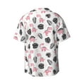 thumbnail image 7 of Kdxio Men's Hawaiian Shirt for Men Short Sleeve Shirt Cute Dinosaur Summer Casual Holiday Beach Button Down T-Shirts, 7 of 7