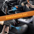 thumbnail image 2 of Aspiradora de mano inalámbrica para coche TBCR, 9000 Pa, miniaspiradora portátil inalámbrica con batería de 6000 mAh, 3 filtros y bolsa de almacenamiento. Ideal para el hogar y la oficina., 2 of 5