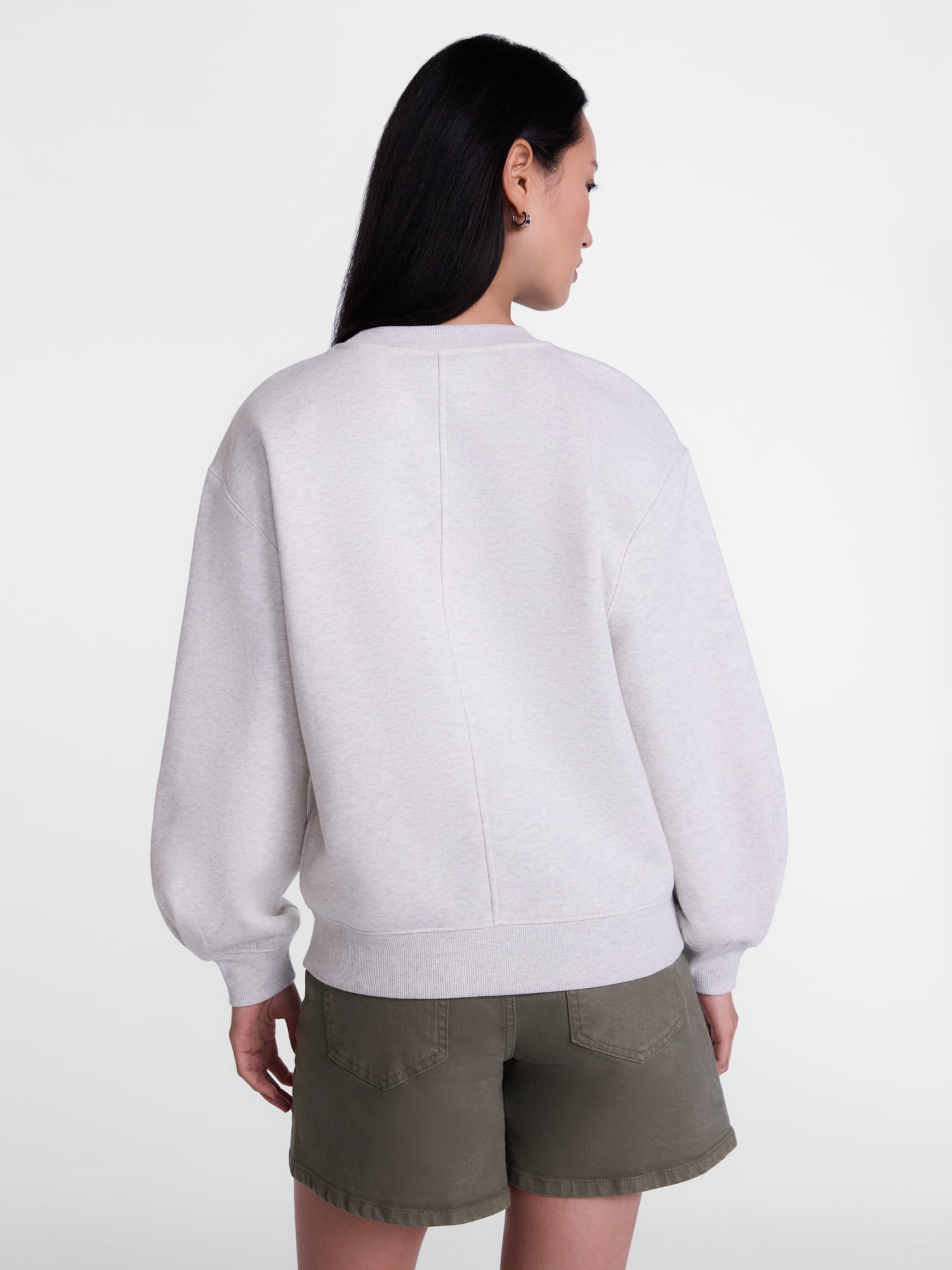 Scenario Women's and Women's Plus Crewneck Sweatshirt, Sizes XS-4X