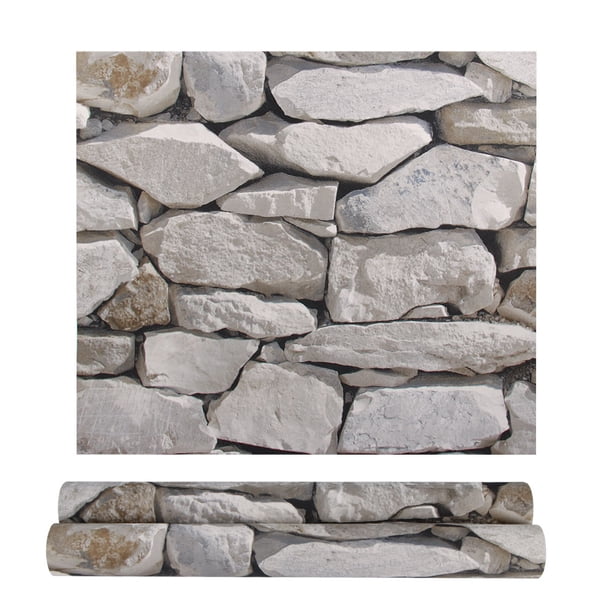Papel Tapiz De Piedra 3D Retro Para Cafetería, Bar, Restaurante, Tienda De Ropa, Papel Tapiz De Pvc Eigraketly HA025993-04