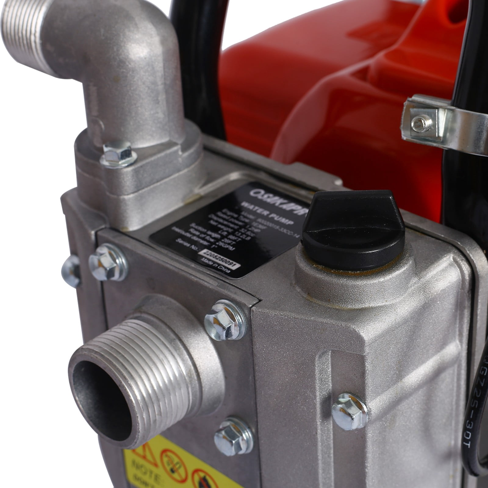 1.2 HP 1 in. Portable Gas Powered Water Utility Transfer Pump