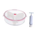 thumbnail image 2 of Lipstore Vacuum Container Meal Prep Containers for Rice Meals Keeps Food Fresh Longer Round, 2 of 8