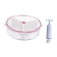 thumbnail image 2 of Contenedor de vacío con bomba Caja multiusos para conservación de alimentos frescos Contenedores sellados al vacío para verduras Cocina Horno Frutas F Redondo, 2 of 9