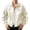 Khaki, variant on Jackets for Men, Men's Motorcycle Bomber Jacket, Lightweight Casual Streetwear Coat, Regular Fit, Zip and Button, Lined Pockets