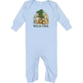 thumbnail image 2 of Inktastic Wild One 1st Birthday Safari Animals Baby Romper Coveralls, 2 of 4