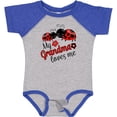 thumbnail image 3 of Inktastic My Grandma Loves Me with Cute Ladybugs Boys or Girls Baby Bodysuit, 3 of 5