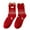 A, variant on EnJoCho Minimalist Women'S Short Socks Contemporary Crew-Length Socks For Women Artsy Fashion Mid-Ankle Socks For Ladies Christmas Women Cotton Socks Multi-Color Women's Winter Socks
