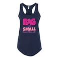 thumbnail image 2 of Wild Bobby, Big or Small Save Them All Womens Breast Cancer Awareness Racerback Tank Top, 2 of 2