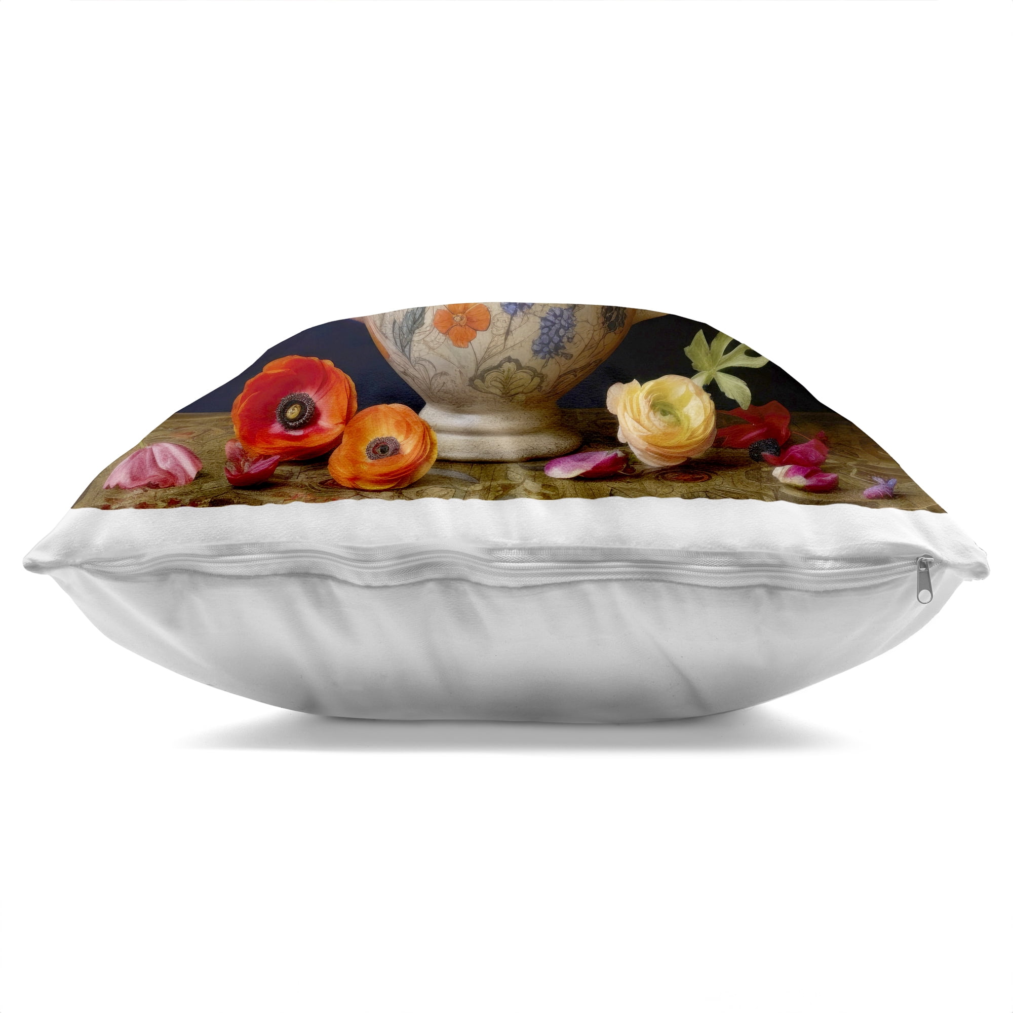 Stupell Industries Harmonious Bouquet Composition Decorative Printed Throw Pillow, design by Lazar Studio, 18 x 7 x 18