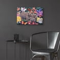 thumbnail image 6 of Epic Art 'Elephants and Butterflies' by Carissa Luminess, Acrylic Glass Wall Art, 24"x16", 6 of 8