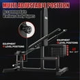 thumbnail image 4 of Seated Dip Machine, 400LBS Strength Training Upper Body Machine with Tricep Dip Press & Cable Bar for Home Gym, 4 of 11