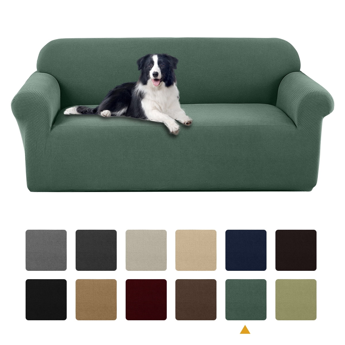 Osunnus Couch Cover for 2 Cushion Couch Sofa Pet