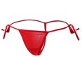 thumbnail image 4 of Bragas Sólidas Venda de Mujeres Ropa Interior T-back Confortable Suave Relajante Mujer Regalo rojo Baoblaze Braguitas de mujer con braguitas, 4 of 7