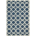 thumbnail image 2 of Safavieh Cambridge 6' X 9' Hand Tufted Wool Rug in Navy Blue and Ivory, 2 of 3