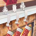 thumbnail image 3 of hiryomu Christmas Stocking Hook Metal Reusable Stocking Holder No-Damage Mantel Xmas Hook for Hanging Christmas Balls Wreaths, 3 of 8