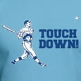 thumbnail image 3 of CafePress - Touchdown Homerun Baseball Football Sports Men's C - Fitted T-Shirt, Vintage Fit Soft Cotton Tee, 3 of 4