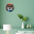 thumbnail image 4 of erolrail Rustic Wall Clock,Silent Non Ticking Wall Clocks for Living Room,Bedroom,Kitchen 12IN Cute Owl Bird With Glasses Watercolor Lovely, 4 of 5
