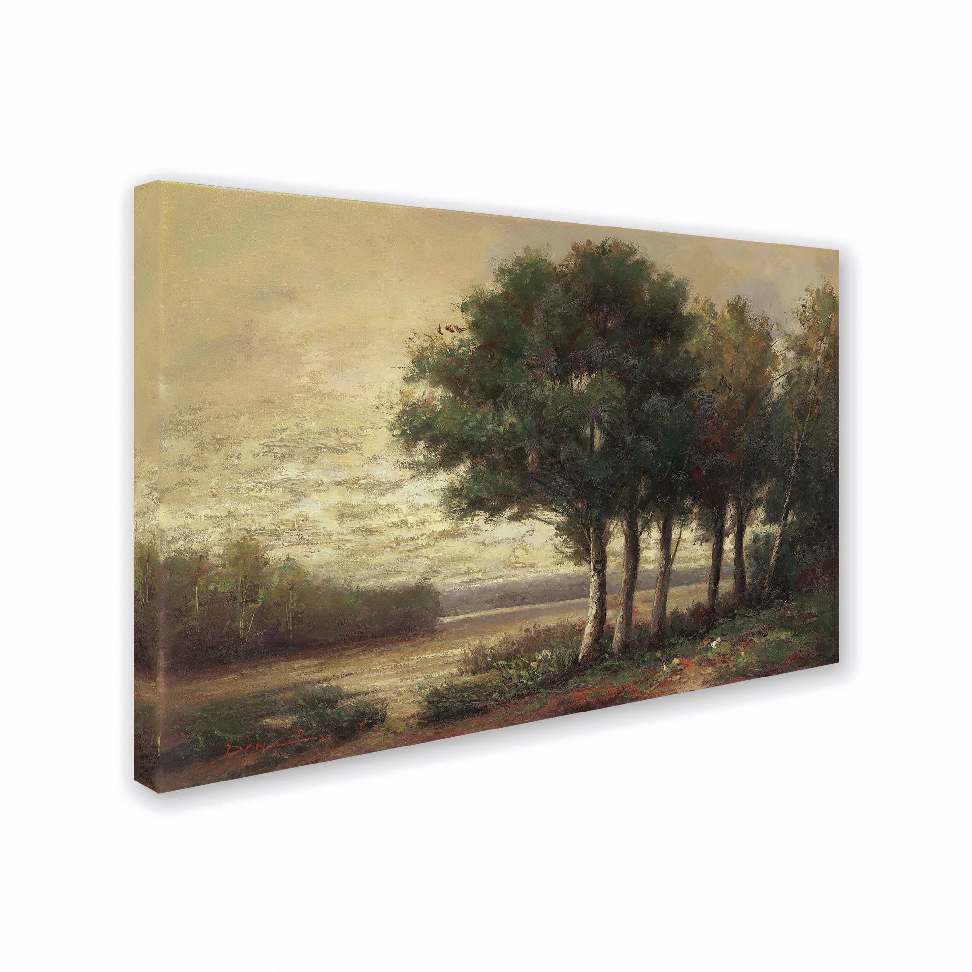Trademark Fine Art "Tranquility" Canvas Art by Daniel Moises