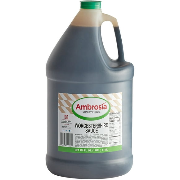 1 Gallon Worcestershire Sauce - 4/Case