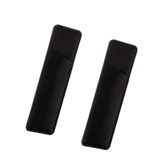 Yokua Fridge Magnetic Leather Pen Holder Magnetic Fridge Memopad Writing Pad