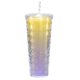 thumbnail image 1 of 2023 Color Laser Koi Straw Cup 701-800ml Degradado Amarillo Púrpura, 1 of 4