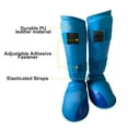 thumbnail image 4 of Shin Guards Instep Leg Protector Gear for Martial Arts Sparring, 4 of 6
